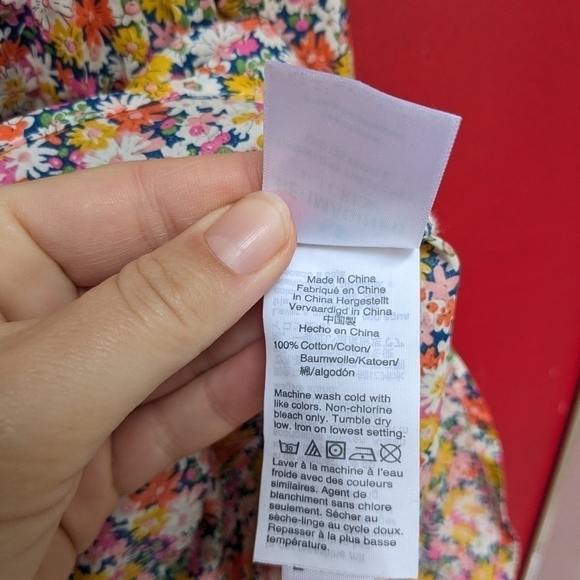 J. Crew Liberty Fabric Libby Floral Ruffle Front Shirt - Picture 5 of 5